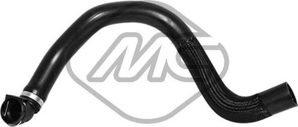 Патрубок радиатора (системы охлаждения) Metalcaucho. Артикул 07310