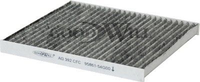 Салонный фильтр GoodWill. Артикул AG 392 CFC