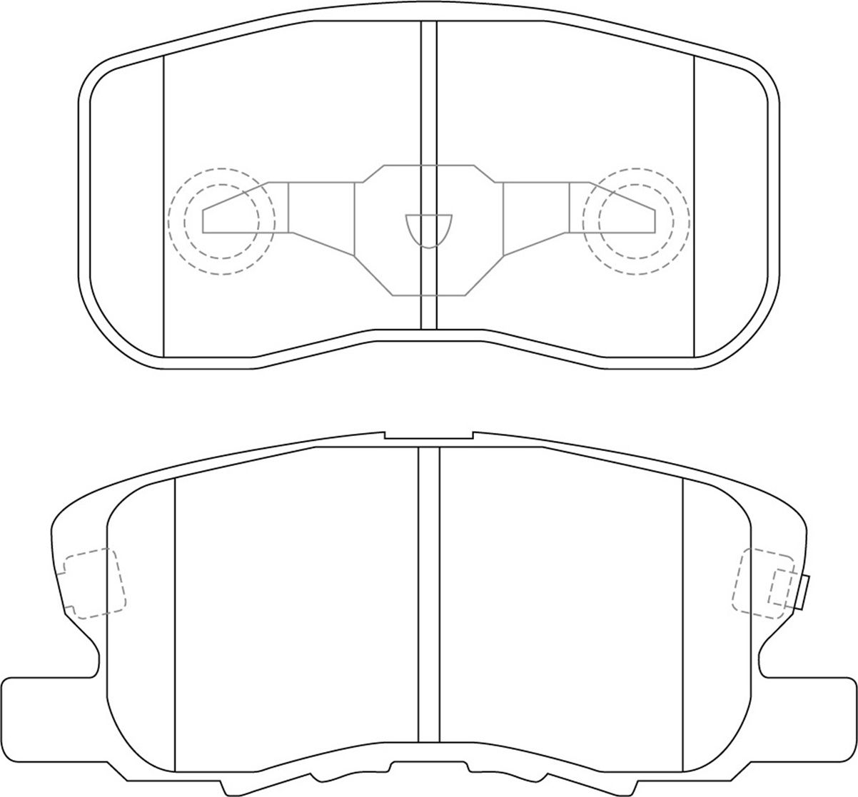 Тормозные колодки NiBK. Артикул PN3500