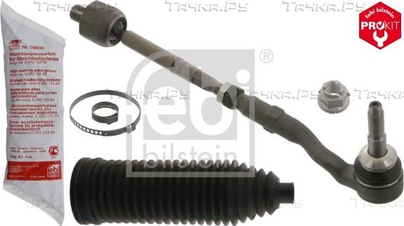 Рулевая тяга поперечная (в сборе) Febi Bilstein ProKit правая для BMW 7 V (F01/F02/F04) 2009-2015. Артикул 40092
