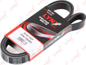 Приводной ремень поликлиновой LYNXauto для Nissan Patrol Y61 2000-2025. Артикул 7PK1640