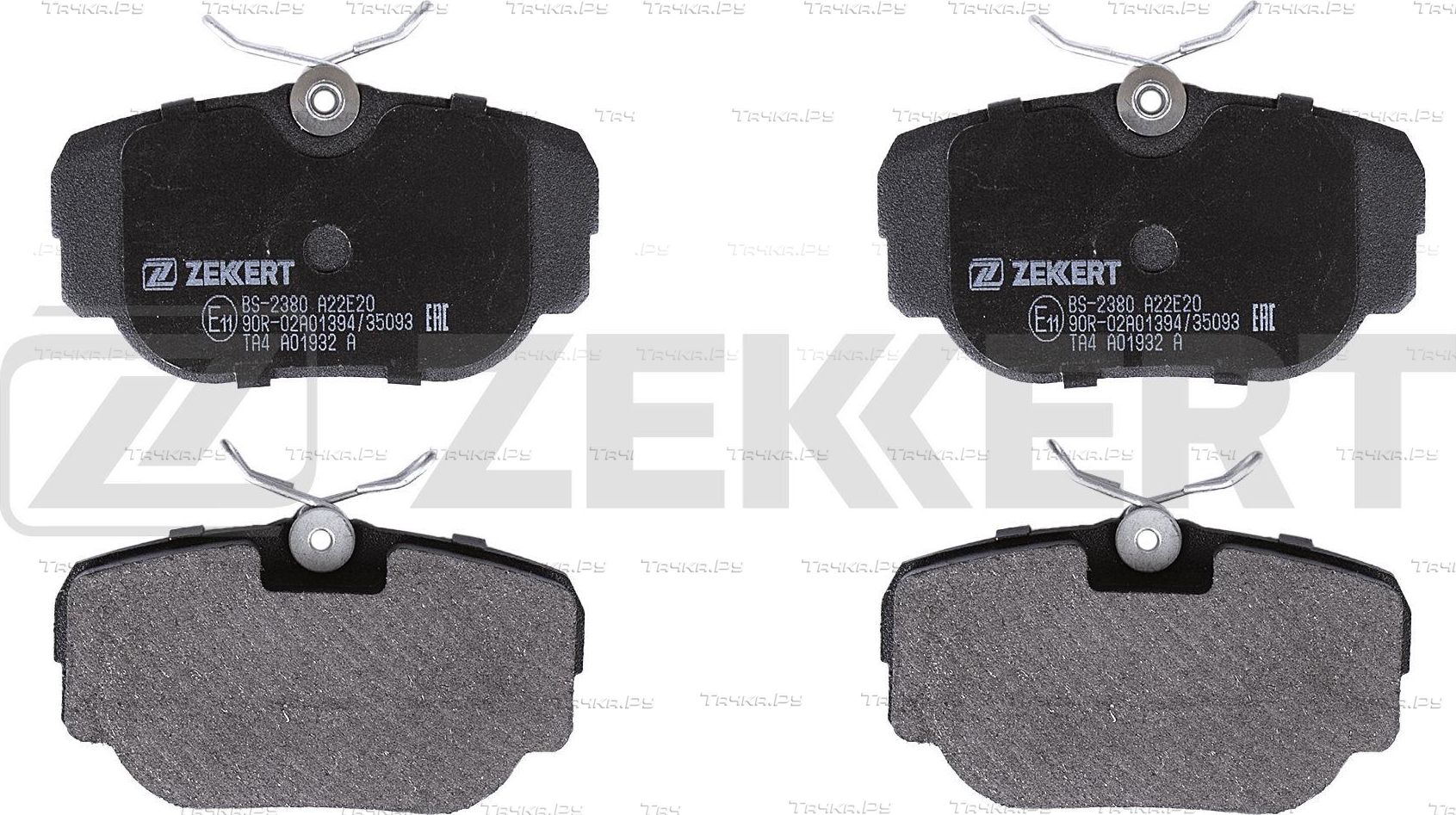 Тормозные колодки Zekkert. Артикул BS-2380