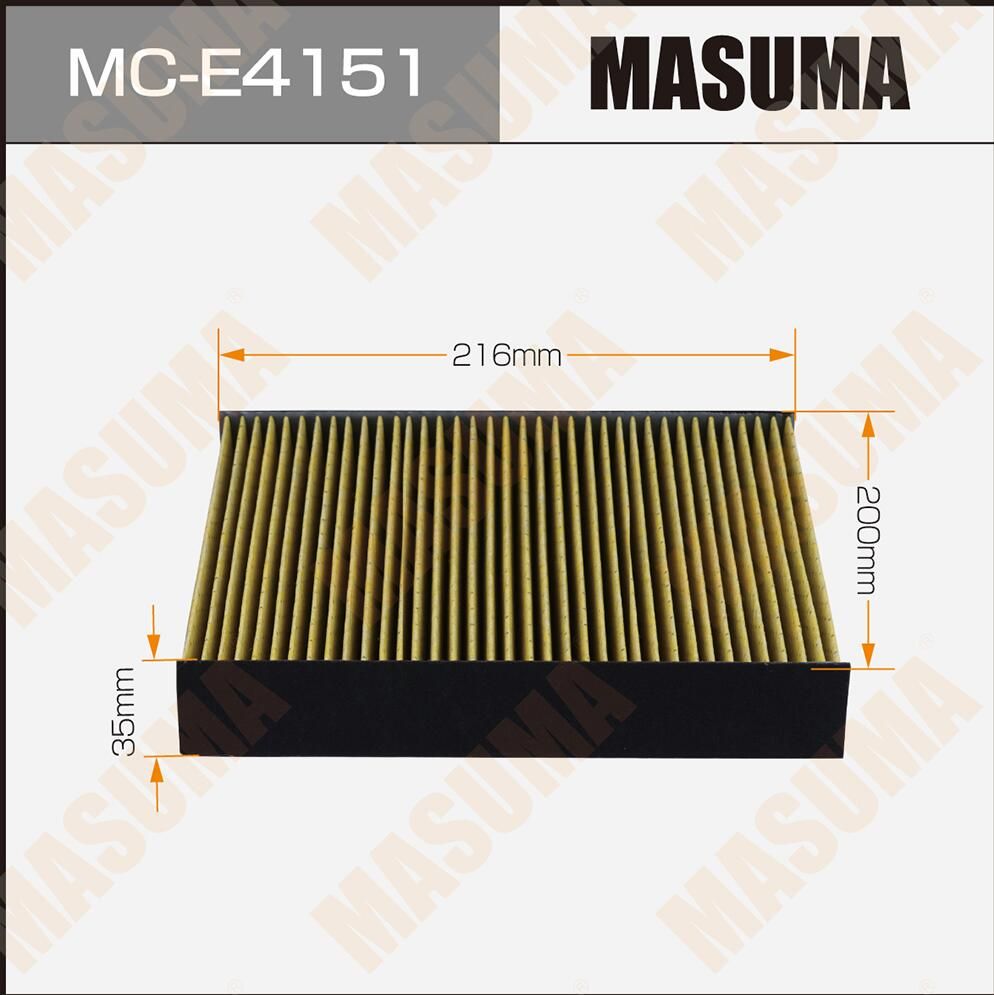 Салонный фильтр Masuma. Артикул MC-E4151