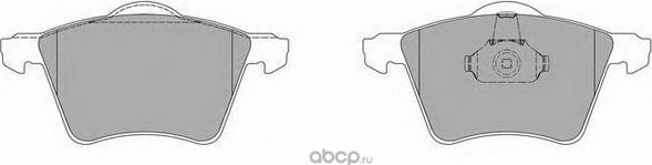 Колодки тормозные дисковые (Simer). Артикул 7661