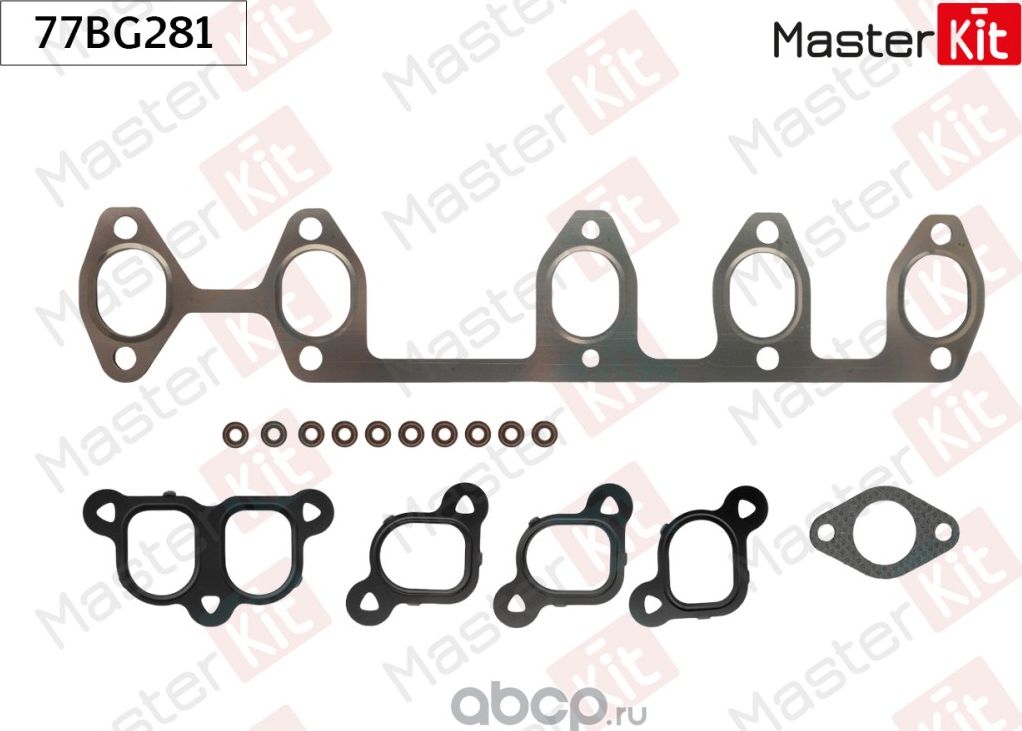 Комплект прокладок ГБЦ (Master KIT). Артикул 77BG281