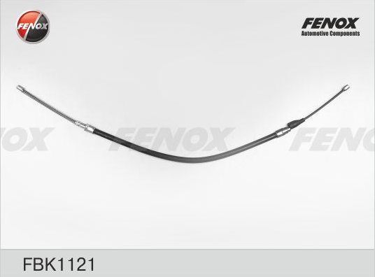 Трос ручника (тросик ручного тормоза) Fenox. Артикул FBK1121