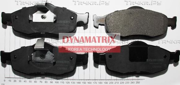 Тормозные колодки Dynamatrix. Артикул DBP884