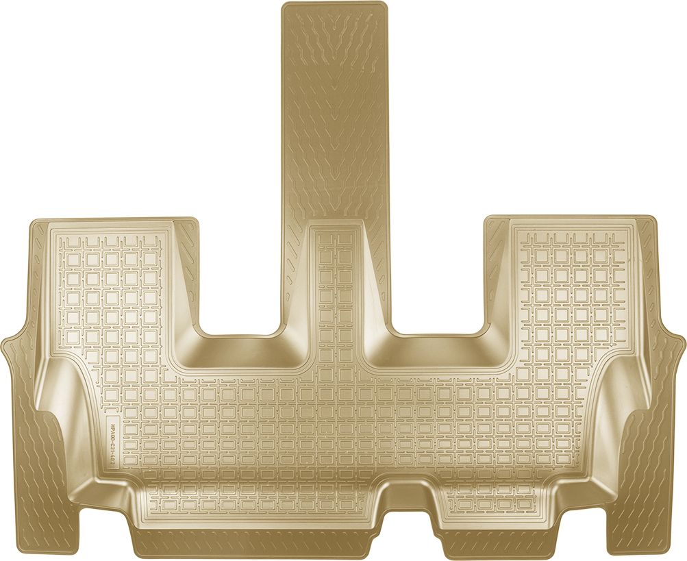 Коврики Норпласт для салона (7 мест, 3 ряд) Hyundai Palisade 2020-2026 БЕЖЕВЫЕ. Артикул NPA00-C31-482-B