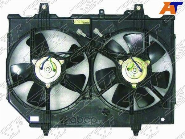 Диффузор радиатора двойной в сборе NISSAN X-TRAIL (SAT). Артикул STDTU12010