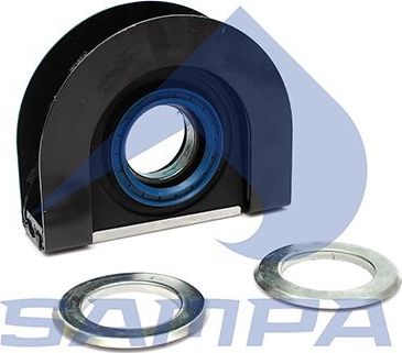 Подвесной подшипник карданного вала Sampa для DAF CF 75 2001-2013. Артикул 050.192/SD