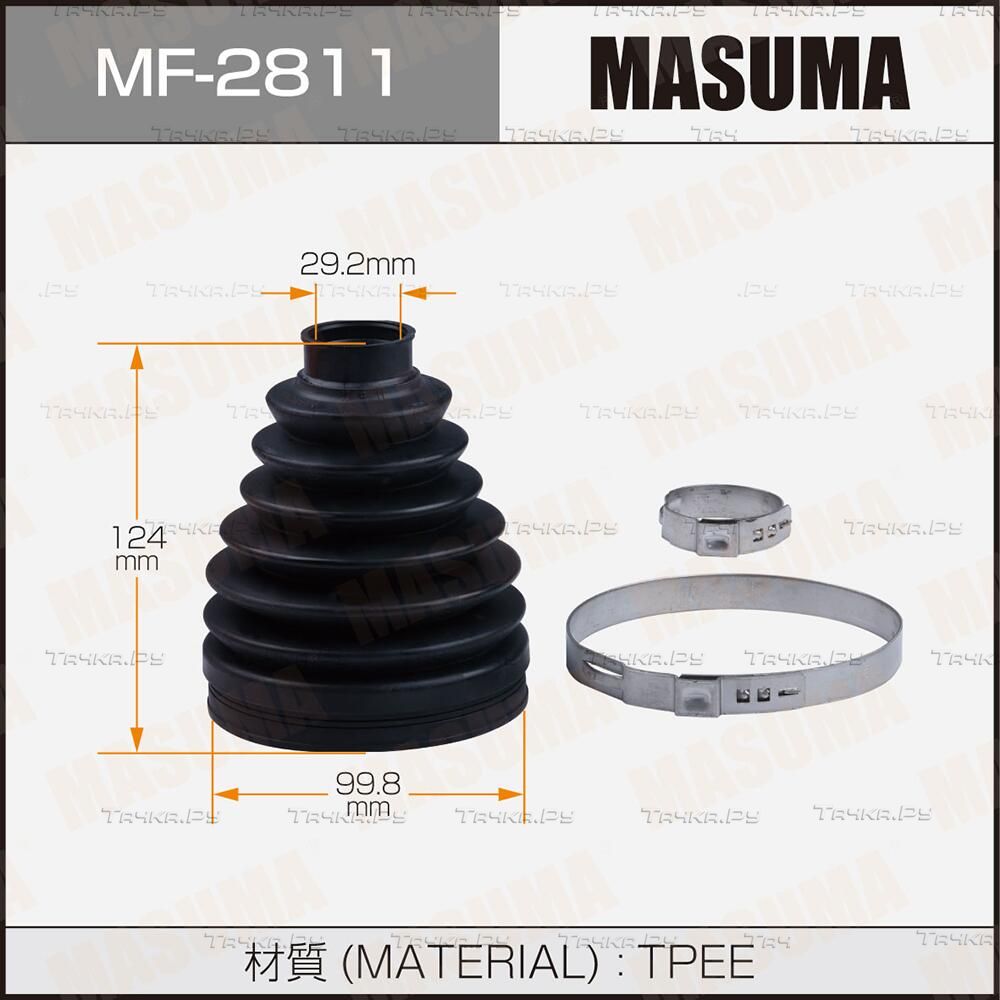 Пыльник шруса (комплект) Masuma. Артикул MF-2811