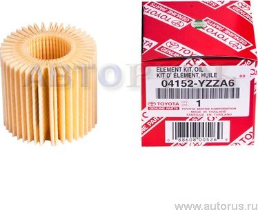 Масляный фильтр Toyota. Артикул 04152YZZA6