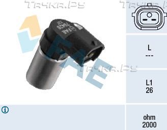 Датчик положения коленвала FAE для Subaru Legacy V 2009-2014. Артикул 79428