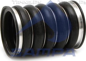 Патрубок интеркулера Sampa для Volvo  FM9 2001-2005. Артикул 031.144