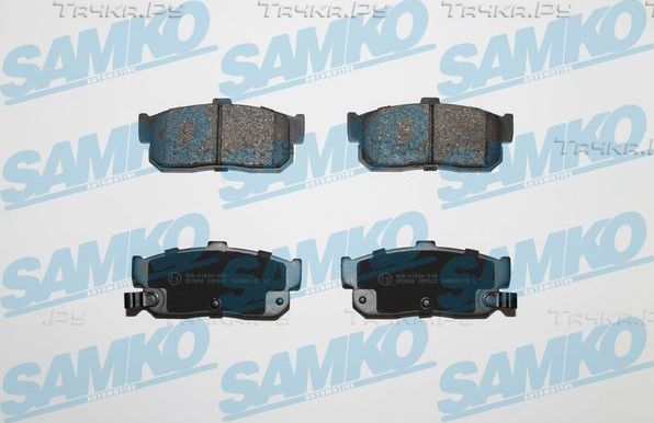 Тормозные колодки Samko задние для Nissan Almera N15 1998-2000. Артикул 5SP602