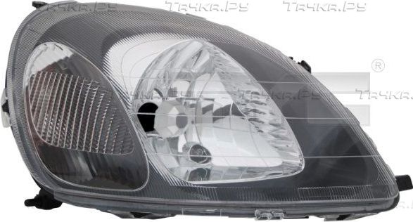 Фара передняя основная TYC правая для Toyota Echo 1999-2003. Артикул 20-5729-25-2