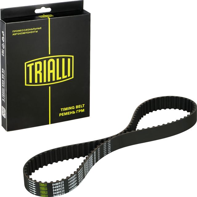 Ремень ГРМ Trialli (HNBR (Hydrierter Acryl-Nitril-Butadien-Kautschuk)). Артикул GB 8912