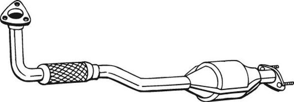 Катализатор Bosal для Daewoo Matiz I 2000-2004. Артикул 099-467