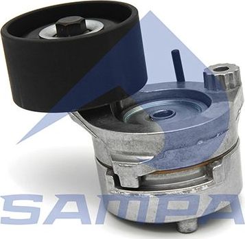 Натяжной ролик (натяжитель) приводного клинового зубчатого ремня Sampa. Артикул 200.039
