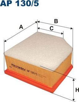 Воздушный фильтр Filtron. Артикул AP 130/5