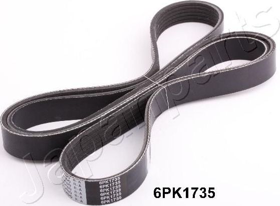 Приводной ремень поликлиновой Japanparts. Артикул DV-6PK1735