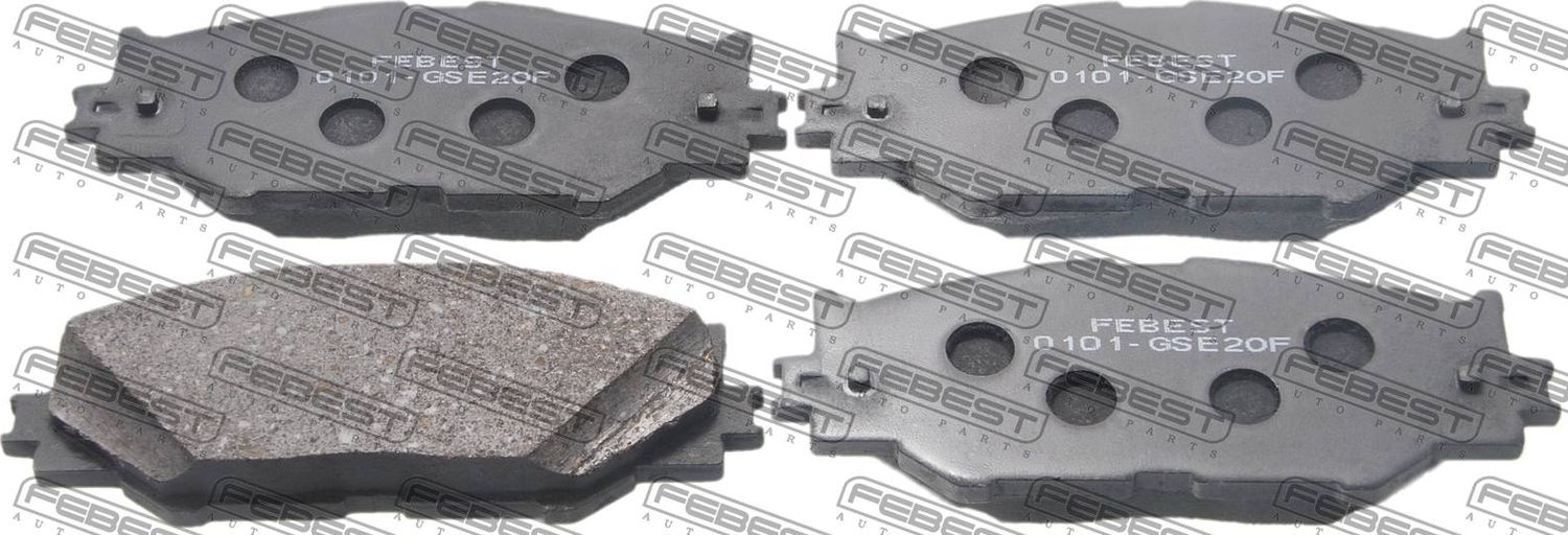 Тормозные колодки Febest. Артикул 0101-GSE20F