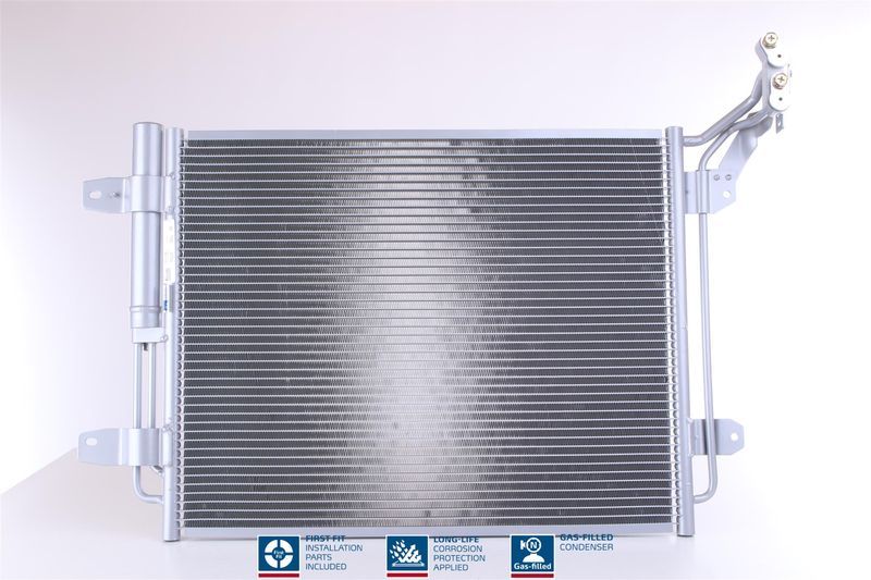 Радиатор кондиционера (конденсатор) Nissens (алюминий). Артикул 940138