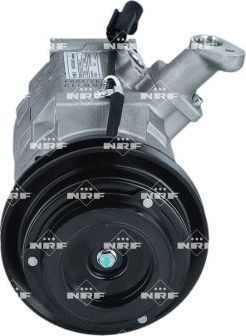 Компрессор кондиционера NRF для Mitsubishi Pajero III 2000-2006. Артикул 32458