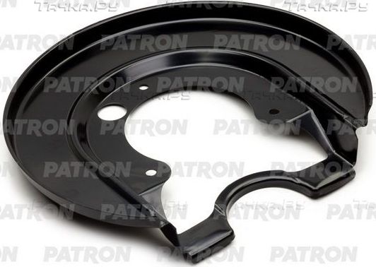 Кожух (щиток) тормозного диска Patron задний левый для Skoda Octavia A5 2004-2013. Артикул PBS151