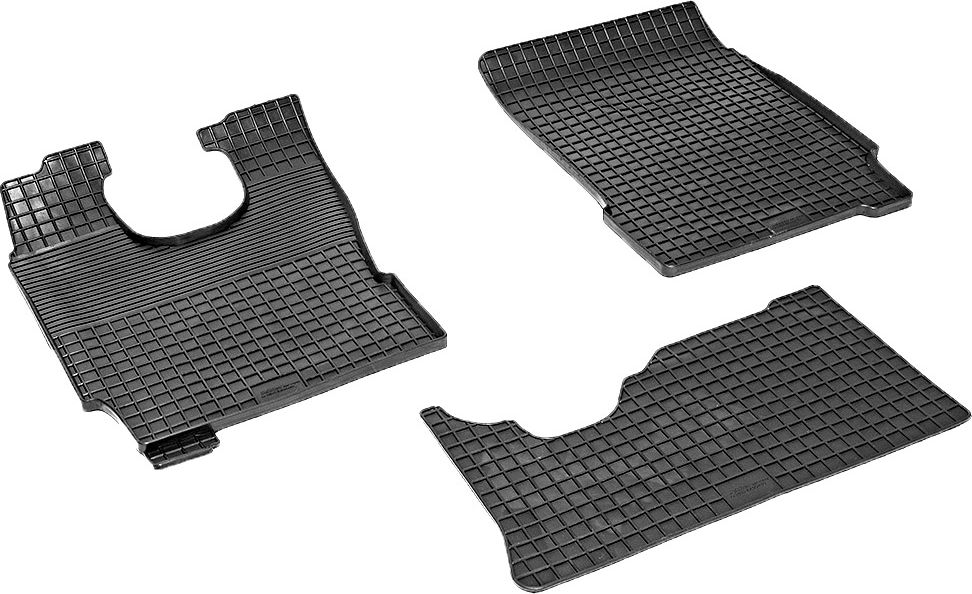Коврики резиновые Seintex с узором сетка для салона Iveco Eurocargo 2003-2026. Артикул 84042