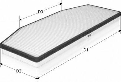 Салонный фильтр Tecneco Filters. Артикул CK5845
