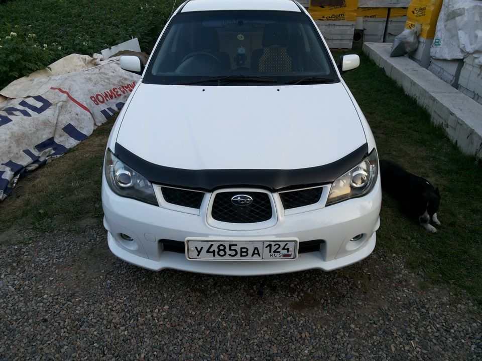 Дефлектор Egr для капота Subaru Impreza II 2005-2007. Артикул SG-5618DS