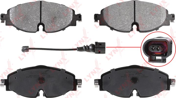 Тормозные колодки LYNXauto. Артикул BD-8043
