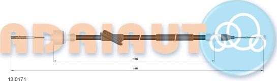 Трос сцепления Adriauto. Артикул 13.0171