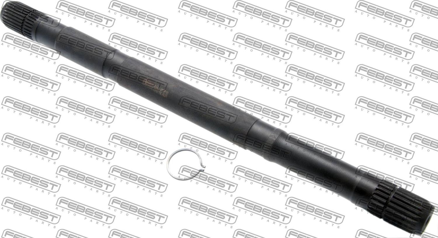 Полуось (привод в сборе, приводной вал) Febest. Артикул 1112-NEXLH