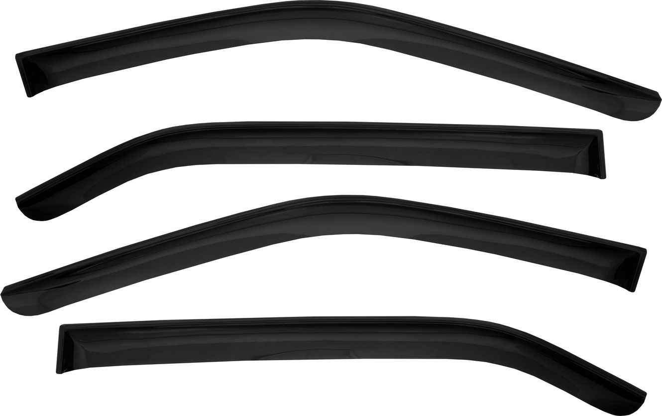 Дефлекторы REIN для окон (накладной скотч 3М) (4 шт.) Mitsubishi Eclipse Cross 2017-2026. Артикул REINWV1086