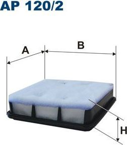 Воздушный фильтр Filtron. Артикул AP 120/2