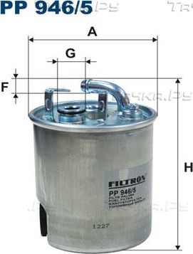 Топливный фильтр Filtron. Артикул PP 946/5