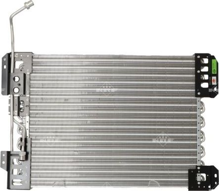 Радиатор кондиционера (конденсатор) NRF (алюминий). Артикул 350079