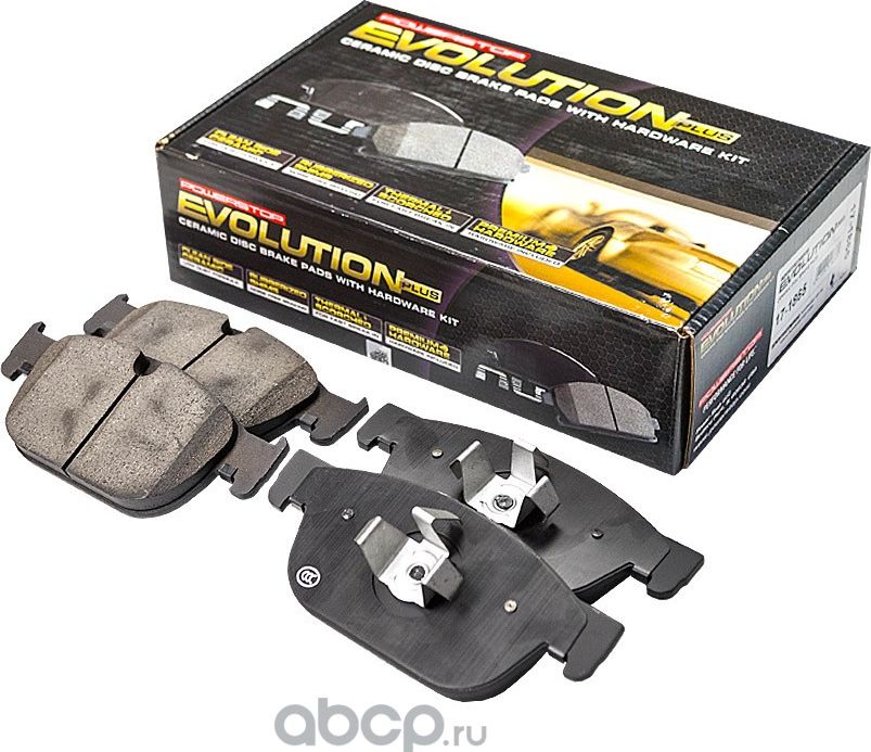 Передние керамические колодки Evolution PLUS Z17 PowerStop 17-1865 Powerstop. Артикул 171865