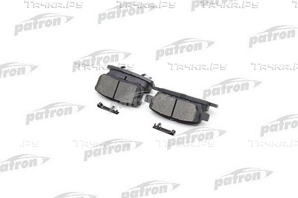 Тормозные колодки Patron задние для Mitsubishi Lancer IX 2003-2013. Артикул PBP1839