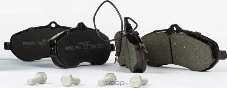 Колодки тормозные передние (Absel). Артикул PG420023