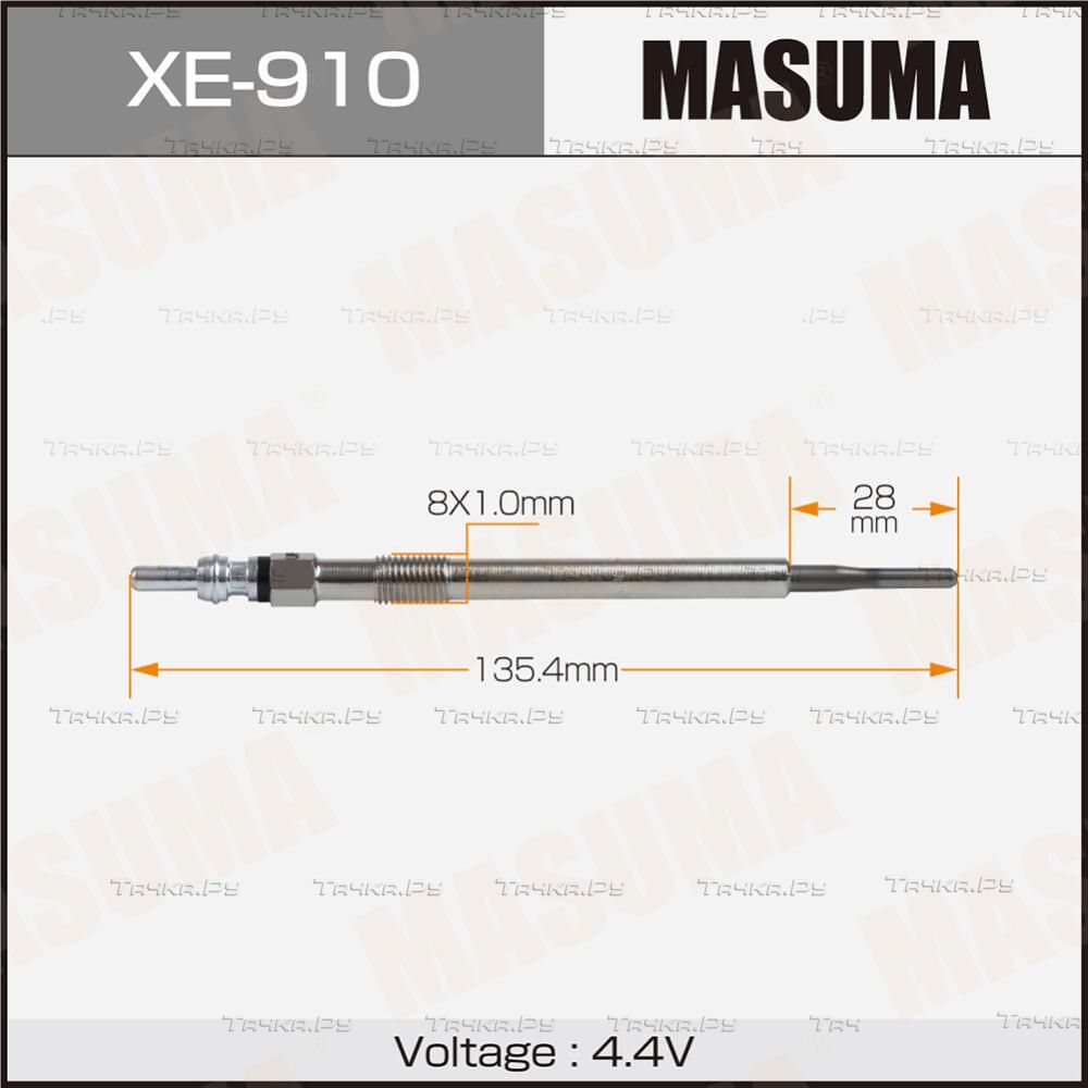 Свеча накаливания MASUMA DG-610 /D5244T13 (1/10/100). Артикул XE910
