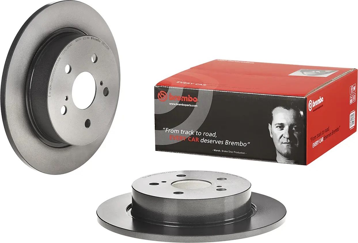 Тормозной диск Brembo PRIME LINE - UV Coated. Артикул 08.E033.11