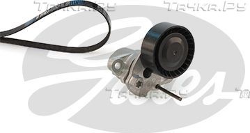 Приводной ремень поликлиновой с роликами (комплект) Gates Micro-V®. Артикул K036PK1000