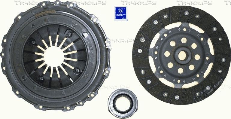 Сцепление (комплект) SACHS для Volkswagen Transporter T4 1990-2003. Артикул 3000 829 001