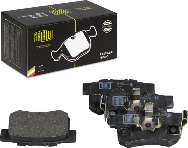 Тормозные колодки Trialli. Артикул PF 4034