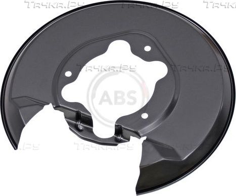 Кожух (щиток) тормозного диска ABS (Листовая сталь) для Honda Accord VII 2003-2008. Артикул 11491