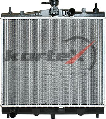 Радиатор отопителя салона NISSAN NOTE/TIIDA 02 (Kortex). Артикул KRD3026