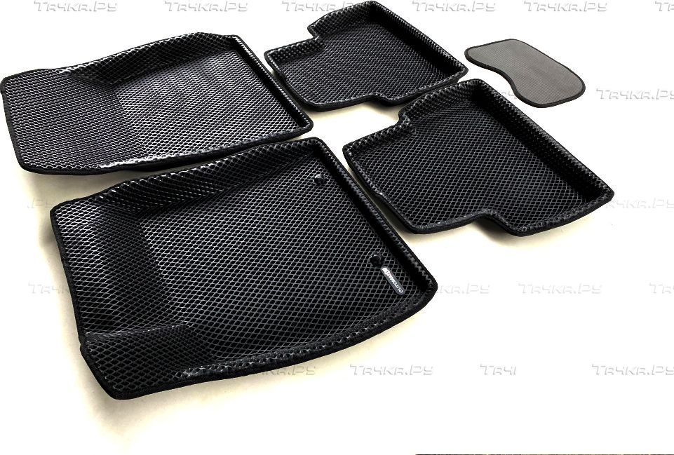 Коврики Euromat 3D EVA для салона Nissan Juke I рестайлинг 2014-2026. Артикул EM3DEVA-003701